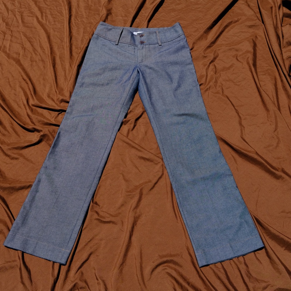 Railroad Stripe Blue & White Dolce & Gabbana Pants